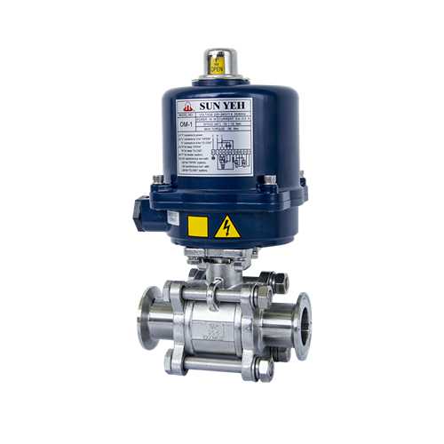 SUNYEH】電動(dòng)卡箍/快裝球閥