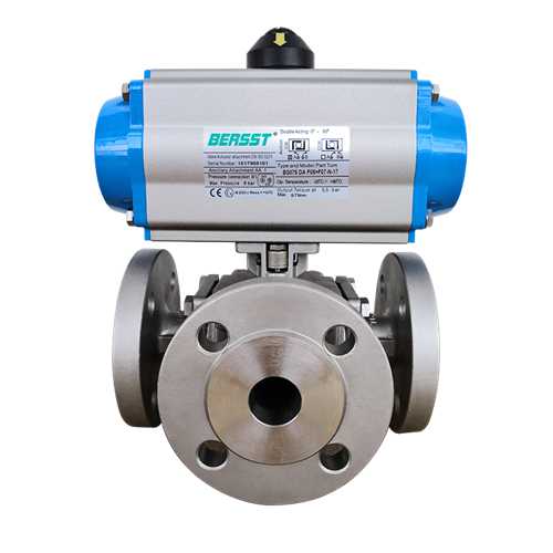 【BERSST】氣動(dòng)三通球閥/法蘭