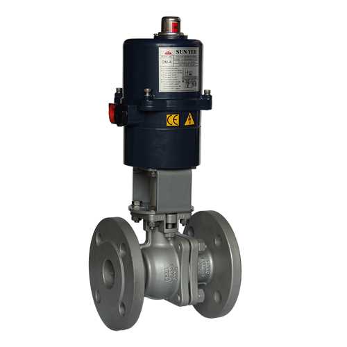 【SUNYEH】電動(dòng)高溫法蘭球閥