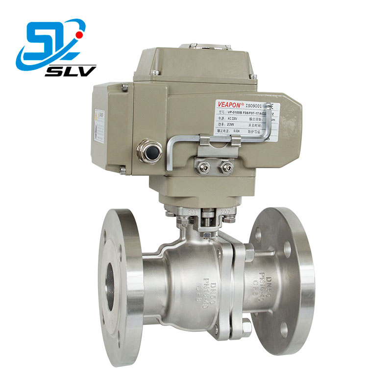 【VEAPON】電動(dòng)法蘭球閥/不銹鋼