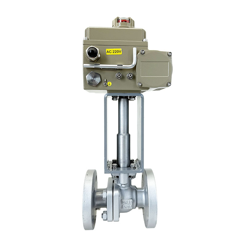 【SLVCN】電動高溫法蘭碳鋼球閥